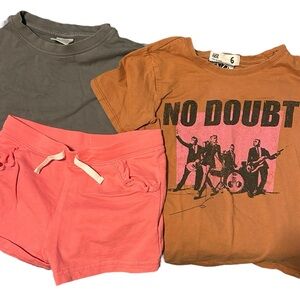 No Doubt Kids Graphic Tee & Shorts Set